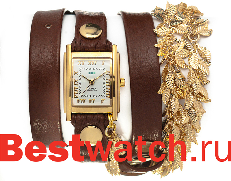 Часы La Mer С цепочками и подвесками LMCW9002